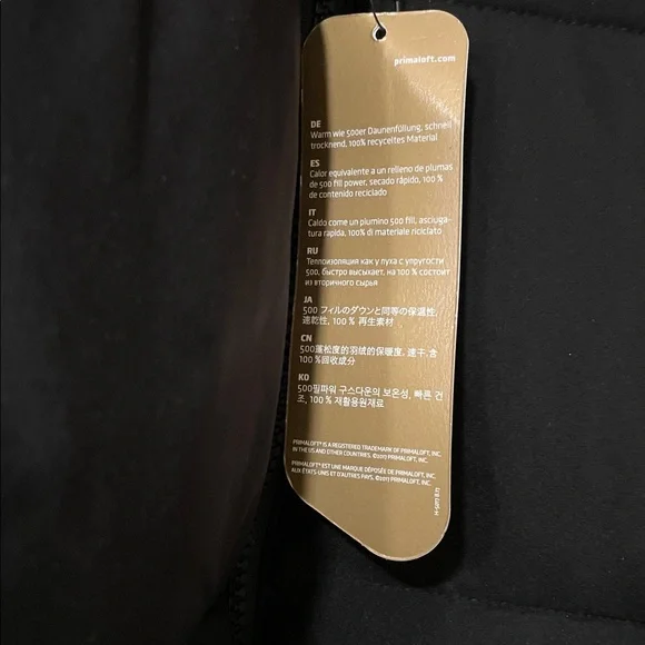 Tommy Hilfiger TH Flex Black Winter Jacket Removable Faux Fur Hood adj waist - Picture 10 of 14